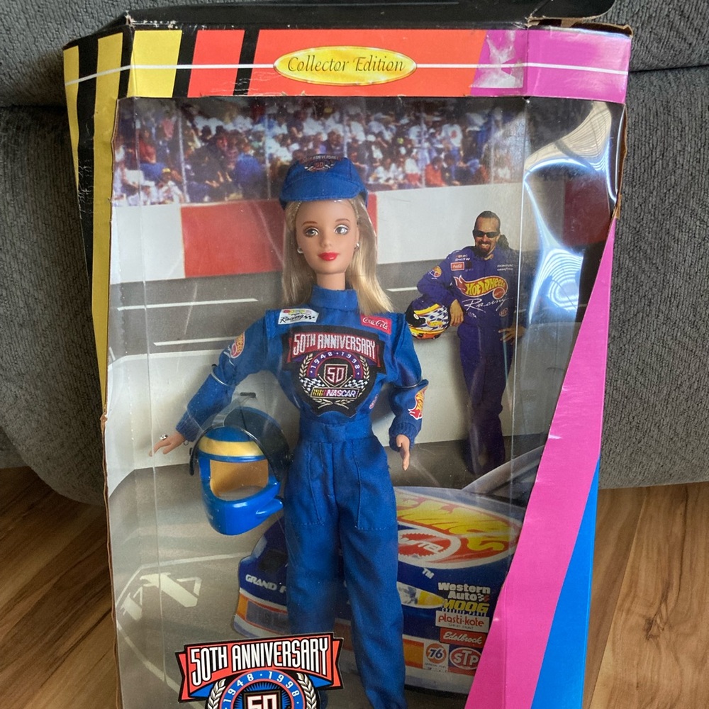 50th anniversary nascar Barbie